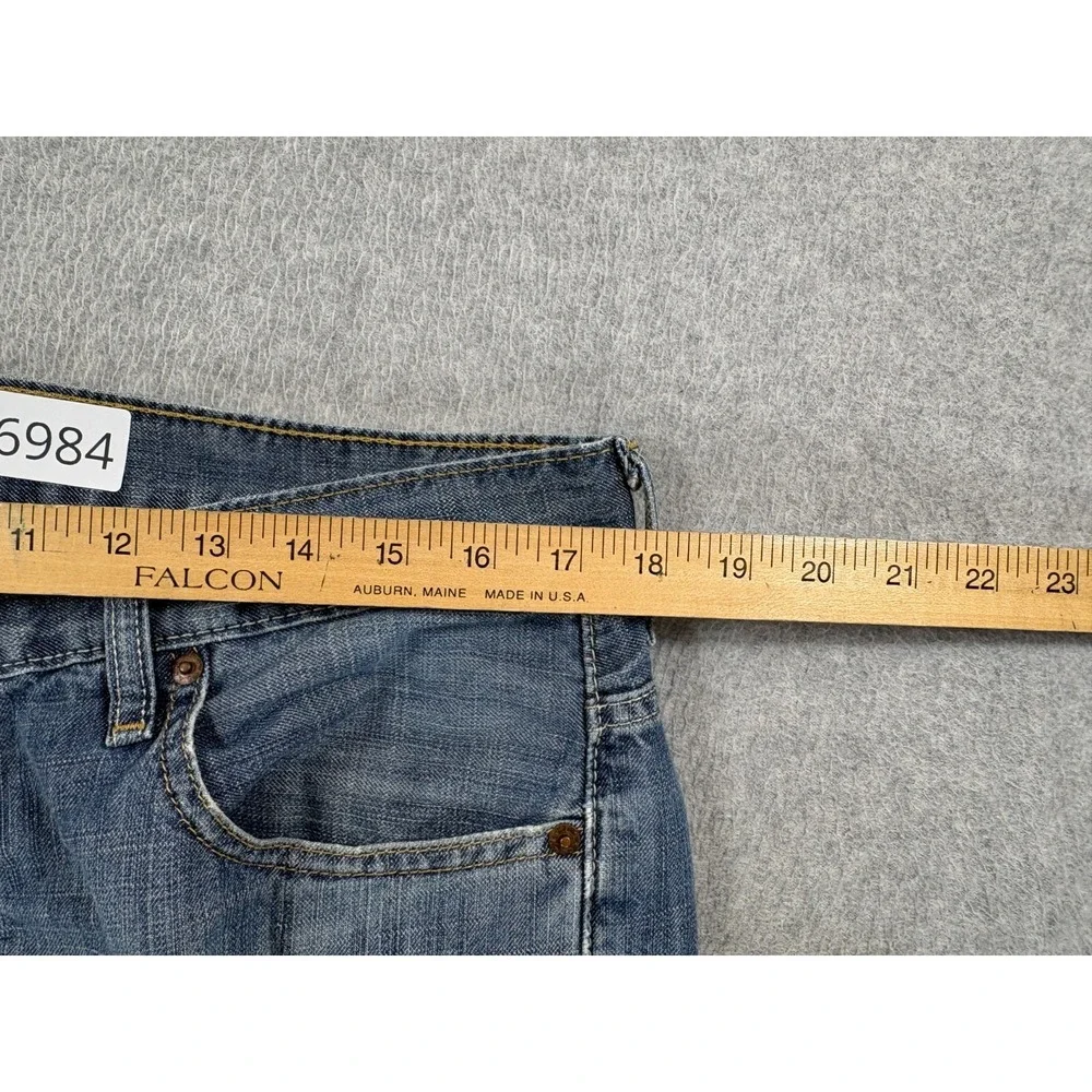 Levi's 569 Destroyed 5 Pocket Jeans (Men's 36x32) Blue‎